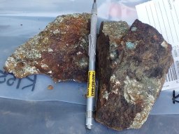 sample k155456 from the az skarn occurrence